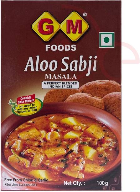 GM FOODS Aloo Sabji Masala Powder 100g | Authentic Indian Spice Mix for Aloo Sabji
