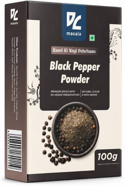 DC Masala Black Pepper Powder | Malabar Kali Gol Mirch Milagu Miriyala Podi Miri
