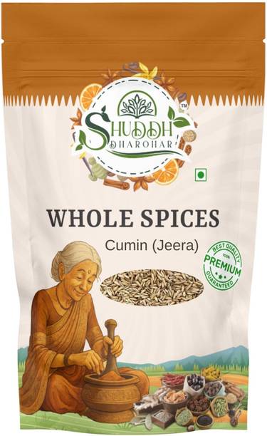 Shuddh Dharohar Cumin Seeds Jeera Whole Premium Aromatic Pure And Natural Fresh