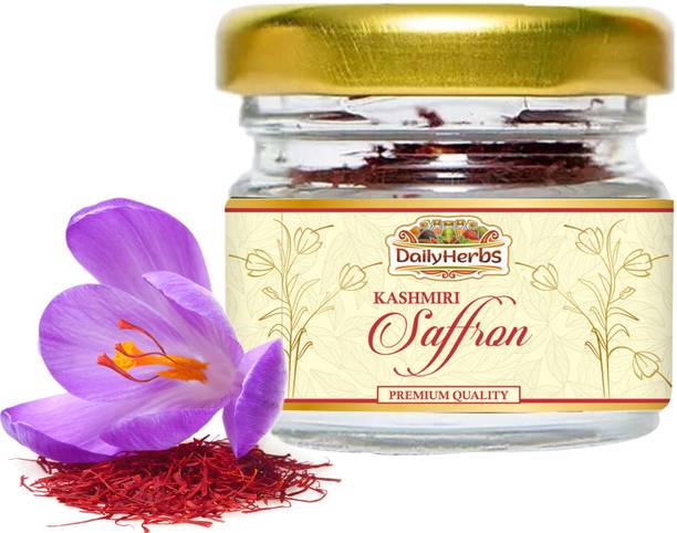 डेली हर्ब्स Kashmiri Saffron / Kesar 100% Natural | A++Grade