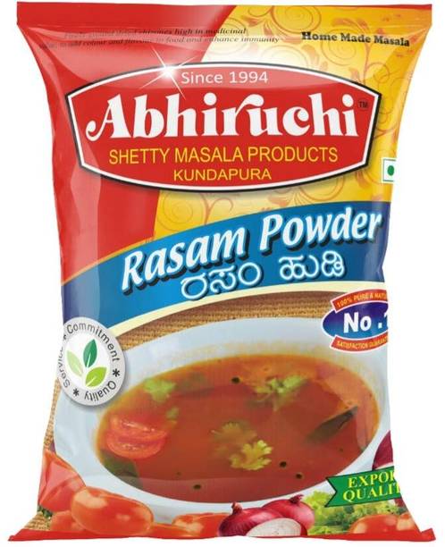 Abhiruchi Rasam Powder Weight: 80gx4= 320g (Pack of 4)