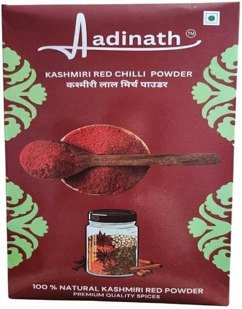 aAdinath KASHMIRI Red Chilli Powder | Desi Lal Mirch for Kitchen
