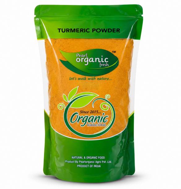Pearl Organic Fresh TURMERIC POWDER /SPICES (250 GRM)