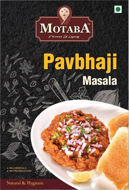 MOTABA Tasty Pav Bhaji Masala Powder, No Artificial Additives and No Preservatives