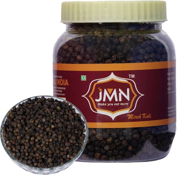JMN Black Pepper Whole | Black Peppercorn | Kali Mirch | Natural & Organic - JM26