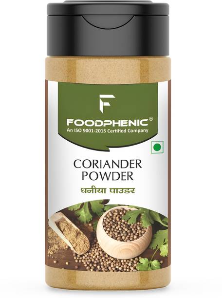FOODPHENIC Coriander (Dhaniya) Powder Shaker Jar 100gm / 3.5 oz