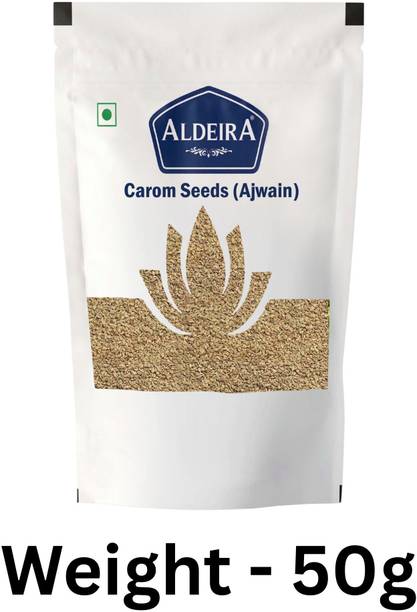 Aldeira Pure Whole Carom Seeds (Ajwain) for Healthy Cooking & Authentic Flavor