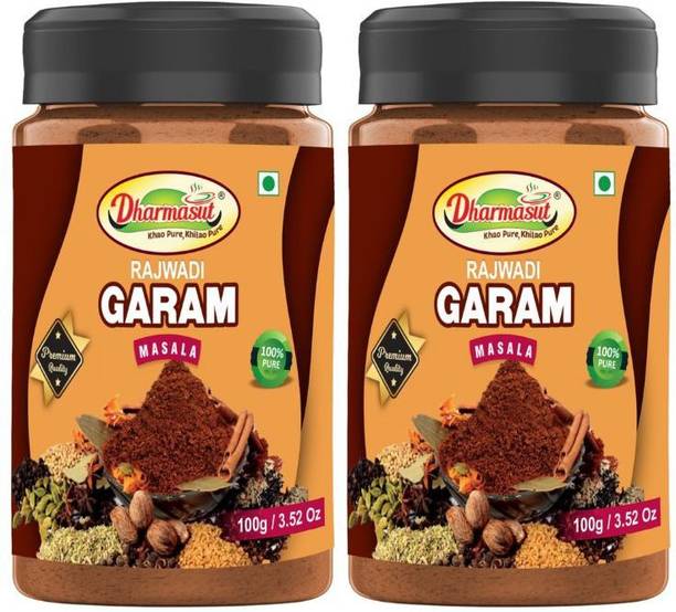 Dharmasut Natural Rajwadi Garam Masala | Mix Masala Powder 200gm