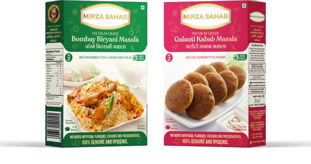 Mirza Sahab Bombay Biryani Masala and Galauti Kabab Masala