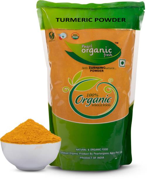 Pearl Organic Fresh TURMERIC POWDER HALDI