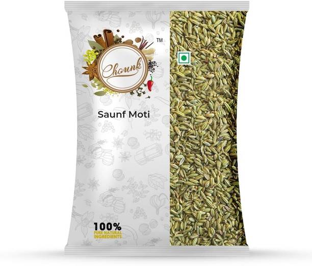 चौंक Premium Whole Fennel Seeds | Moti Saunf | Natural, No Preservatives or Additives