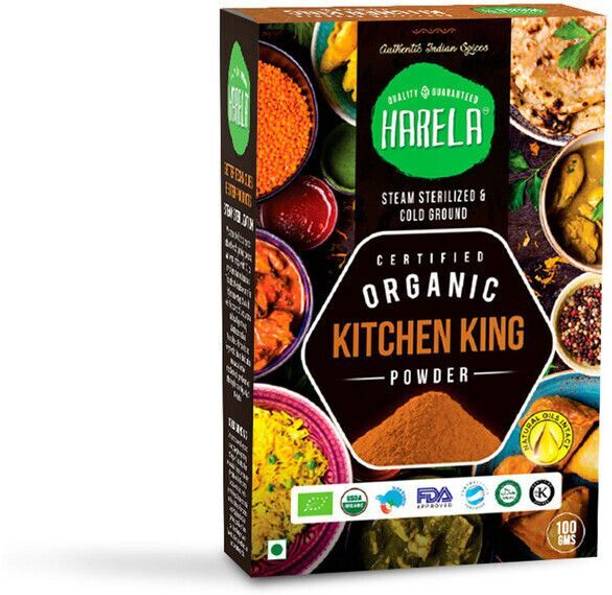 HARELA Certified Organic Kitchen King Spice Powder with Natural Oils