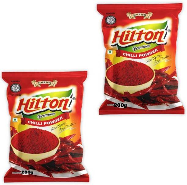 HILTON Premium Chilli Powder 200gX2 Pack