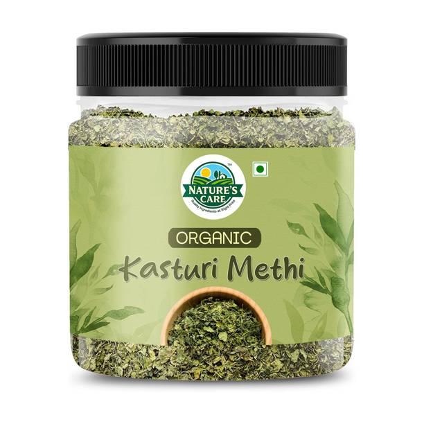 Nature's Care Kasuri Methi | Dried Fenugreek Leaves | Aromatic & Flavourful Indian Spice