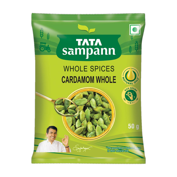 Tata Sampann Cardamom Whole 50 g