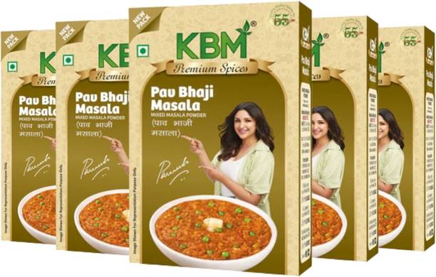 KBM Premium Pav Bhaji Masala Powder | Rich in Flavour and No Artificial Additives