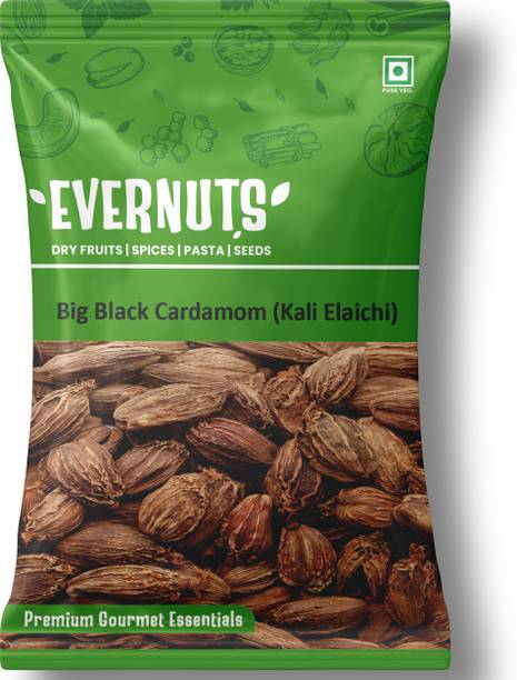 Evernuts Big Black Cardamom (Kali Elaichi)