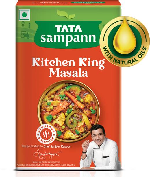 Tata Sampann Kitchen King Masala with Natural Oils, Rich Aroma & Flavour