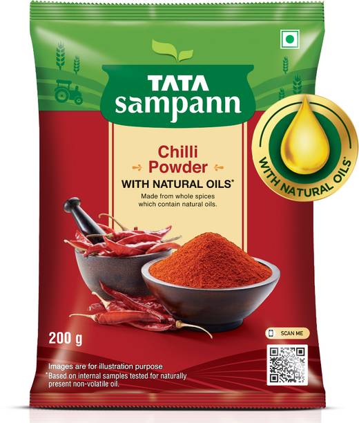 Tata Sampann Chilli Powder with Natural Oils, Lal Mirchi Powder,