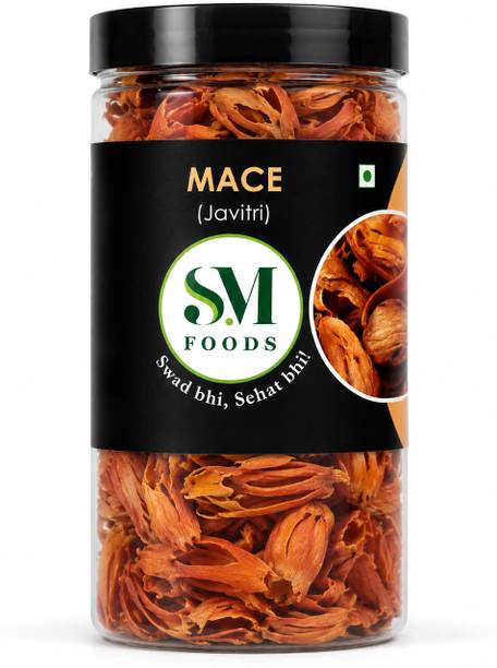 SM FOODS Organic Javitri Whole Mace Spice Rich Aroma Authentic Indian Spice