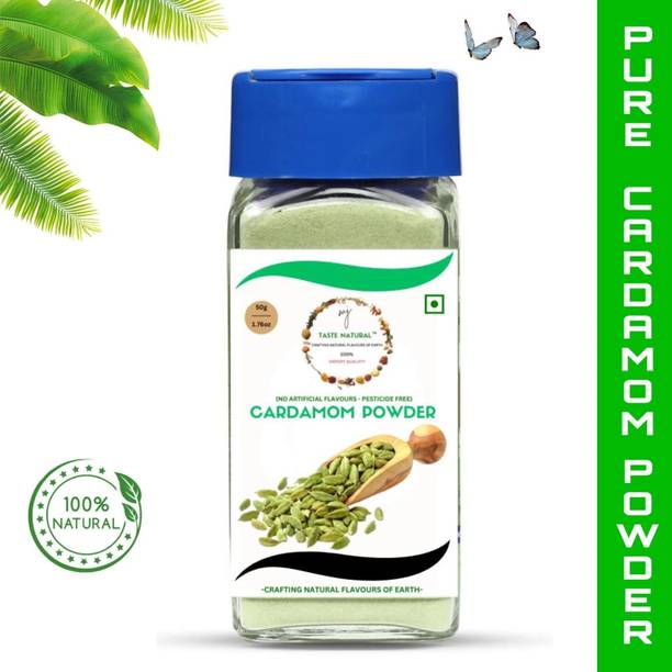MJTASTENATURAL Cardamom Elaichi Powder Pure, Freshly Ground, Non-GMO