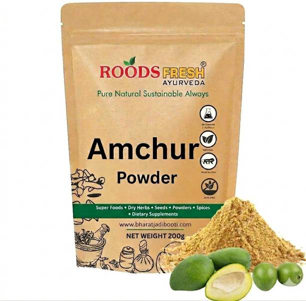 Roods Fresh Amchur Powder 200g (Dry Mango Powder) – 100% Pure, Natural & Sustainable