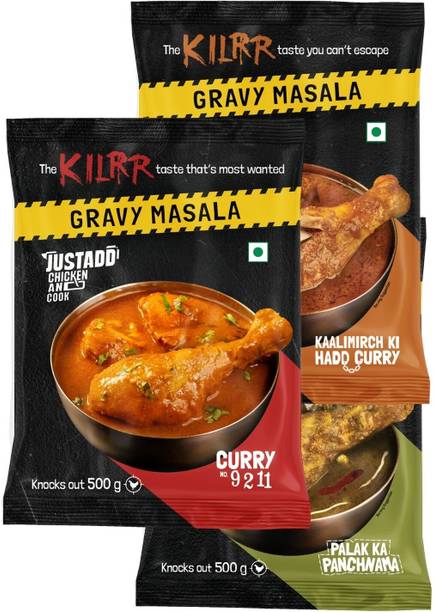Kilrr Gravy Chicken Masala, Variety Pack of 3