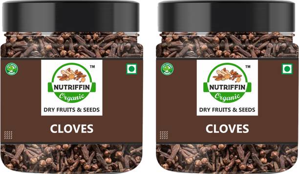 Nutriffin Organic Pure & Natural Whole Cloves | Sabut Laung | Aromatic & Flavourful