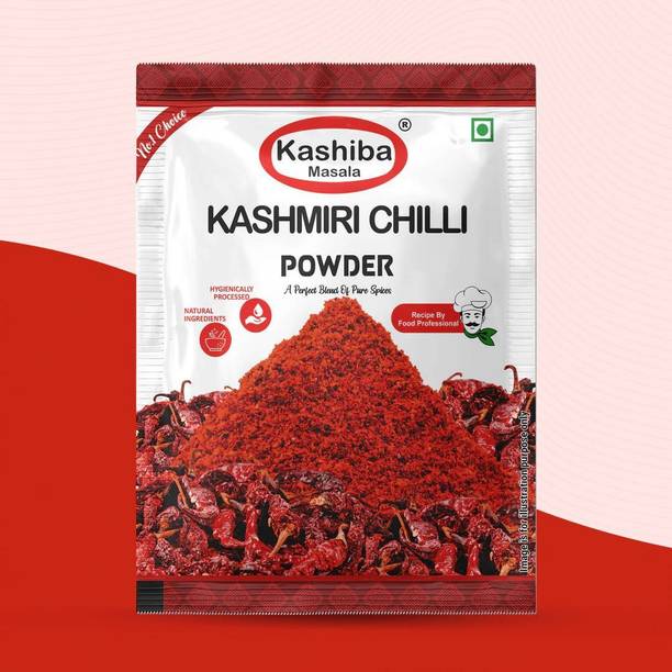 KASHIBA MASALA Kashmiri Chilli Powder – Mild Heat, Vibrant Color & Rich Flavor!