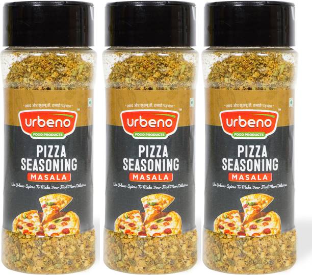 Urbeno Pure & Natural 100% Vegetarian Pizza Masala Combo (Pack Of 3, 50g Each)
