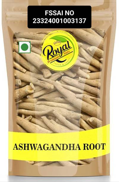 Royal Premium Ashwagandha Roots ASHVAGANDHA JADD ASGANDH NAGORI WITHANIA SOMNIFERA
