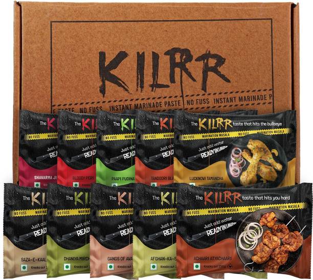 Kilrr Chicken Marination Masala Variety Pack of 10