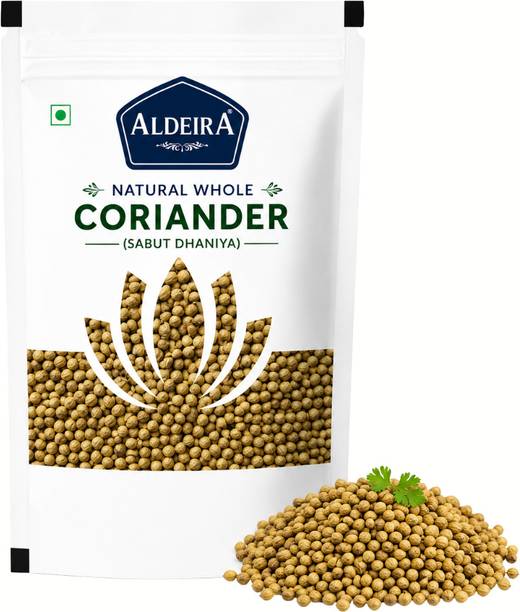 Aldeira 100% Natural Whole Coriander (Sabut Dhaniya) Dhania Seeds | Indian Masala