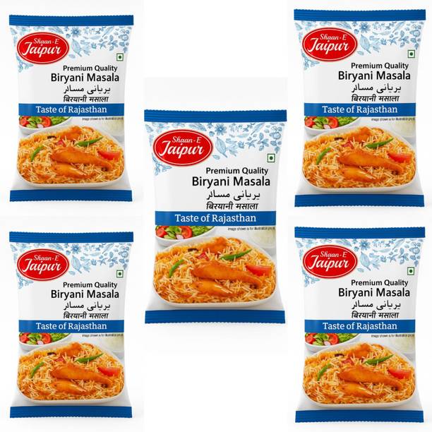 Shaan-E Jaipur Biryani Masala for Dum Biryani | Spicy, Aromatic Blend for Veg, Chicken & Mutton