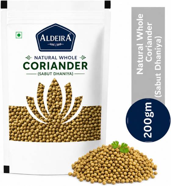 Aldeira 100% Natural Whole Coriander (Sabut Dhaniya) Dhania Seeds | Indian Masala