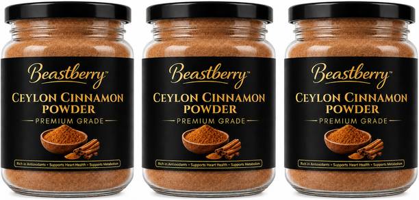 Beastberry Premium Ceylon Cinnamon Powder | Dalchini | Non Cassia |