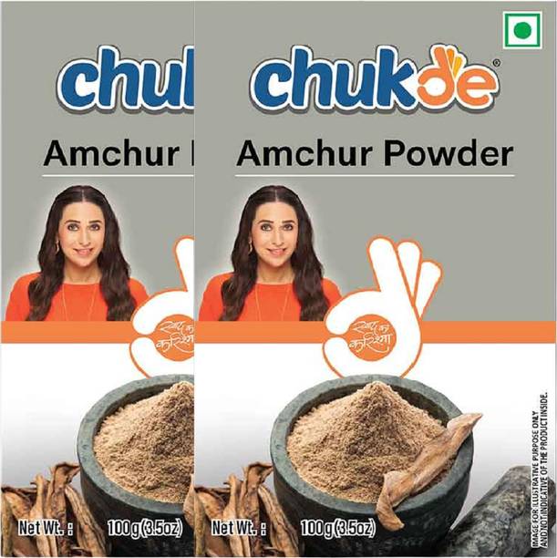 CHUKDE Amchur Powder - Dried Mango Powder - Indian Spice - 100g X 2
