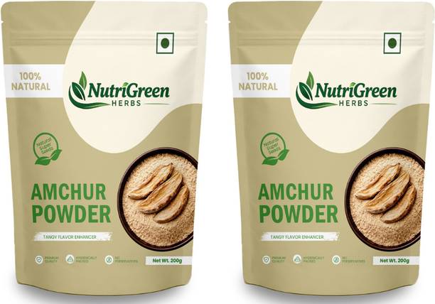 NutriGreen Herbs Dry Mango Powder (Amchur) | Perfect for Chaat, Sabzi & Marinades