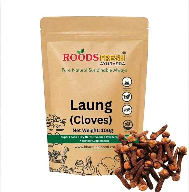 Roods Fresh Laung Whole Cloves 100g Syzygium Aromaticum | Bold & Aromatic Spice