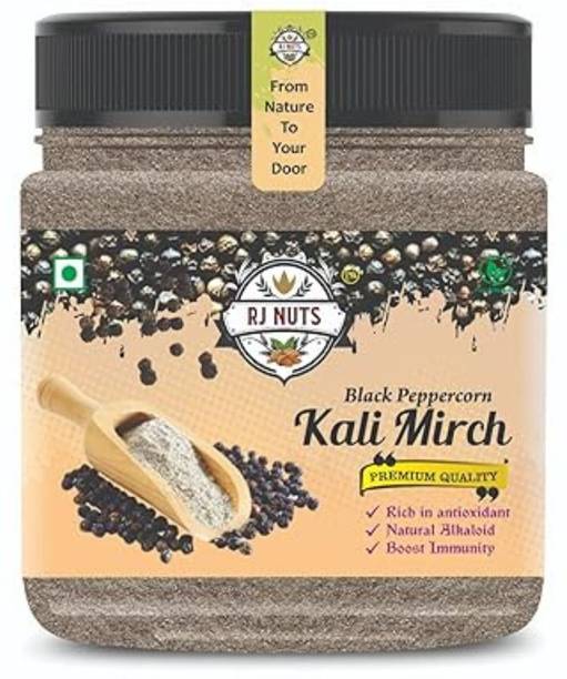 Rjn Organic Black Pepper Powder | 100% Natural Kali Mirch Masala | Ultra-Pure