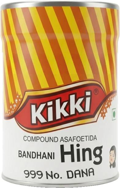 Kikki Bandhani Hing 50g | Compound Asafoetida Powder | Strong Aroma Hing