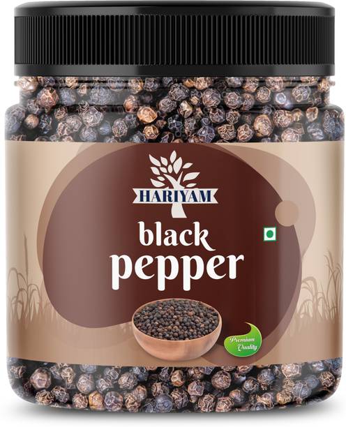 HARIYAM Whole Black Pepper (100gm) | Sabut Kali Mirchi