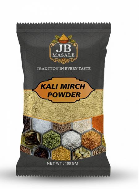 JB MASALE Kali Mirch Powder | Black Pepper Powder