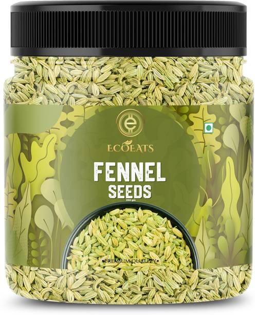 Ecoeats Whole Natural Fennel Seeds Saunf Indian Traditional Masale