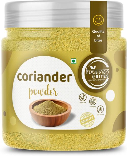 HEAVEN BITES Coriander Powder | Naturally Balanced with No Added Flavours or Colours