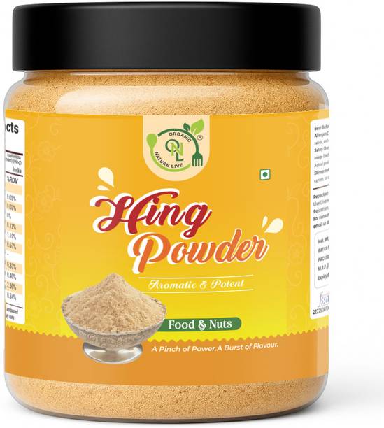 organic nature live Hing Powder | Aromatic & Potent | Traditional Asafoetida Spice