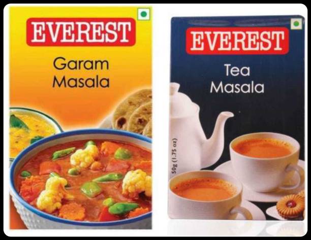 EVEREST COMBO PACK OF GARAM MASALA + TEA POWDER MASALA 200gm PACK OF 2