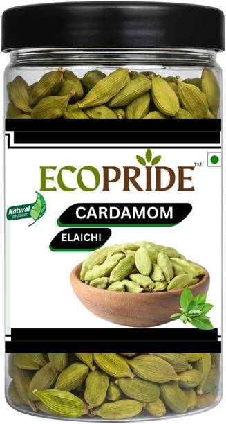 EcoPride Premium Green Cardamom (Elaichi) No Artificial Colours or Natural Elaichi