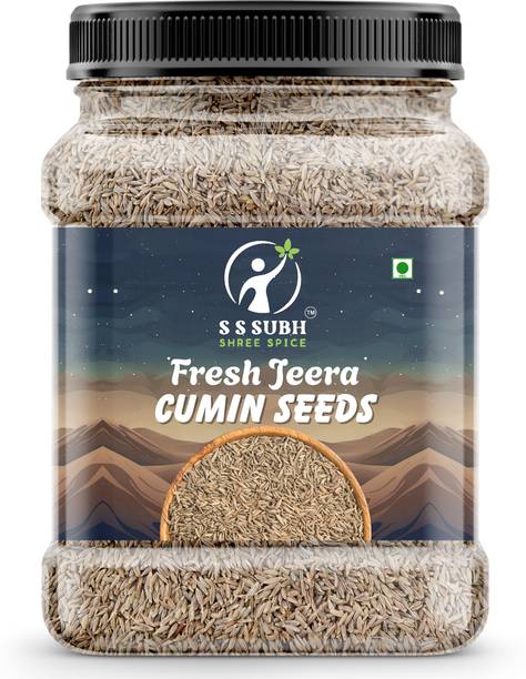 S S SUBH SHREE SPICE Organic Jeera Seeds | Cumin Seeds | Sabut Jeera Whole Spices