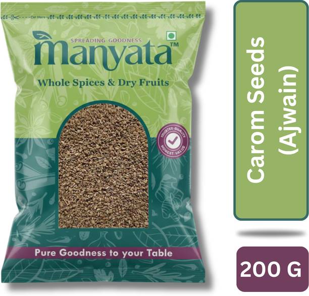 manyata Carom Seeds Whole, Ajwain Seeds, 200 gm